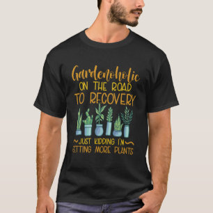 Camiseta Jardineiro de jardinagem Vou buscar mais plantas G