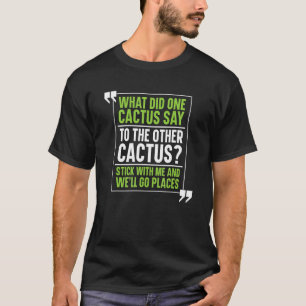 Camiseta Jardineiro de Piada Cactus Gardener C