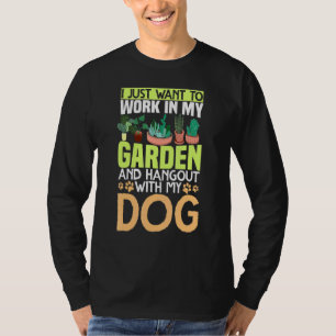Camiseta Jardineiro De Plantas Potentes Eu Só Quero Trabalh