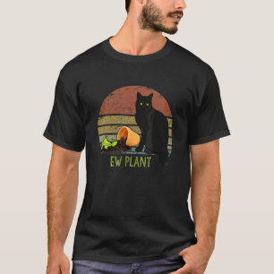 Camiseta Jardineiro de Plantas Suculentas Cactus Gato e Pla