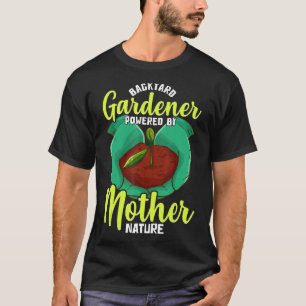 Camiseta Jardineiro de Quintal Jardinagem Jardim Plantio Pl