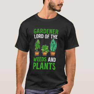 Camiseta Jardineiro Engraçado Amante de Plantas Horticulor