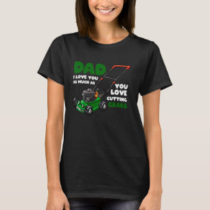 Camiseta Jardineiro Engraçado Citação de Amante de Cortador