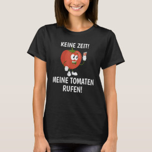 Camiseta Jardineiro Estufa de Tomate Passatempo Jardineiro