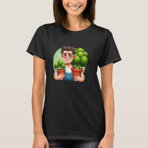 Camiseta Jardineiro Exausto com Brócolis Caseiro