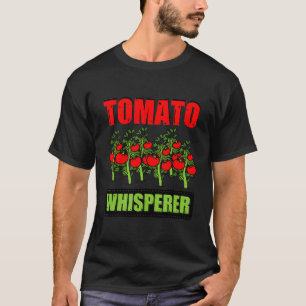 Camiseta Jardineiro Funny Tomato Whisperer Plant Based Vegg