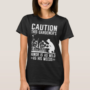 Camiseta Jardineiro Jardineiro de Jardinagem Paisagista Lo