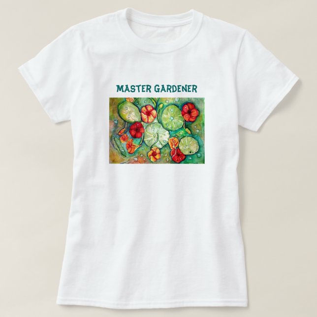 Camiseta Jardineiro mestre (Frente do Design)
