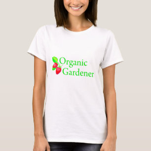 Camiseta Jardineiro orgânico - morangos