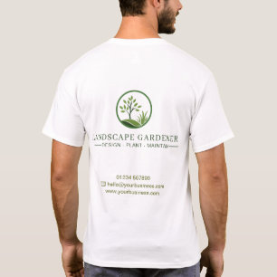 Camiseta Jardineiro Paisagista Jardinagem Profissional