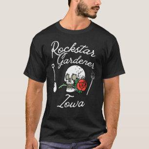 Camiseta Jardineiro Rockstar Iowa Ia Jardineiro Rebelde Cav