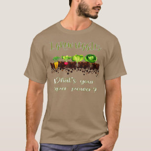 Camiseta Jardineiro Vegetal Jardinagem Engraçada Pun Cultiv