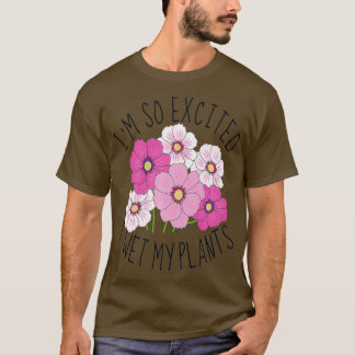Camiseta Jardineiros Floristas Engraçados Com Camisa-Presen
