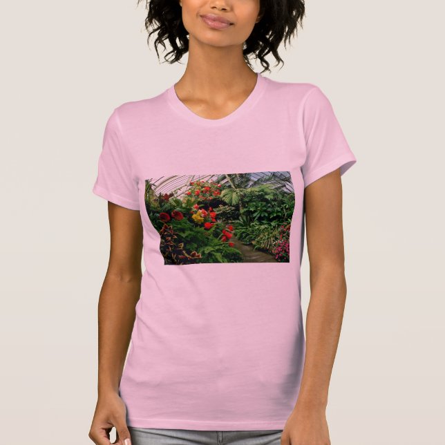 Camiseta Jardins botânicos de Wellington (Frente)