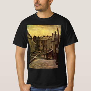 Camiseta Jardins de Casas Antigas por Vincent van Gogh