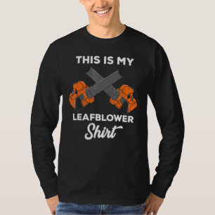 Camiseta Jardins De Paisagem Este É O Meu Folheto De Folha 