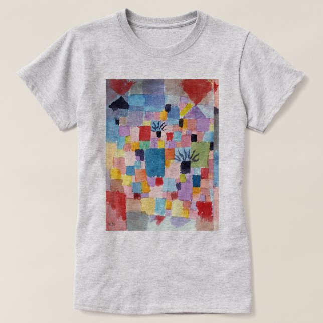 Camiseta Jardins do Sul | Paul Klee | (Frente do Design)