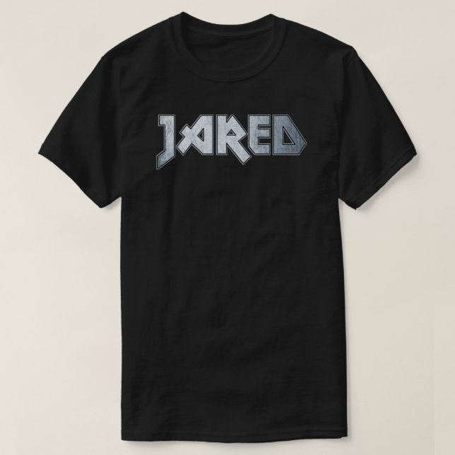 Camiseta Jared de metais pesados (Frente do Design)