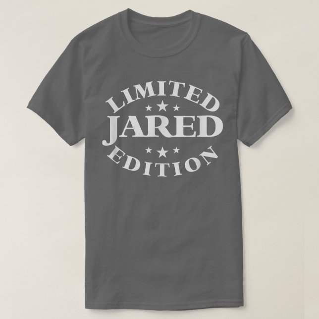 Camiseta Jared Limited Edition  Funny Personalized Jared  (Frente do Design)