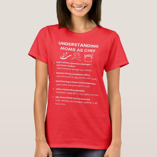 Camiseta jargon tee - entender a mãe como um presente engra (Frente)