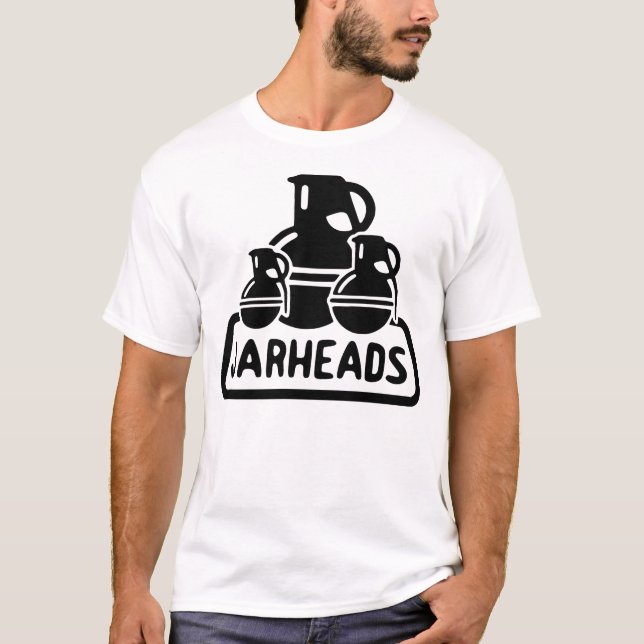 Camiseta Jarhead Grenades © FB @ #USAPatriotGraphics (Frente)