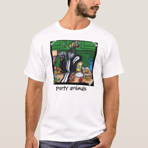 Camiseta jaritataca na cozinha,