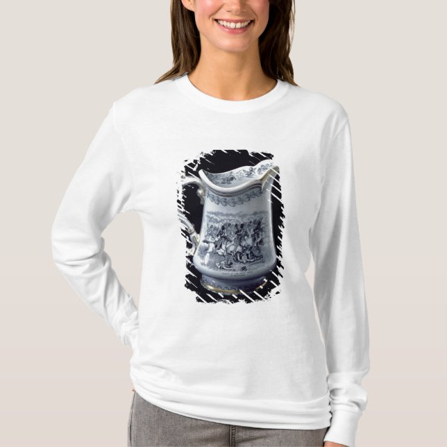 Camiseta Jarro com uma descrição da carga do escocês (Frente)