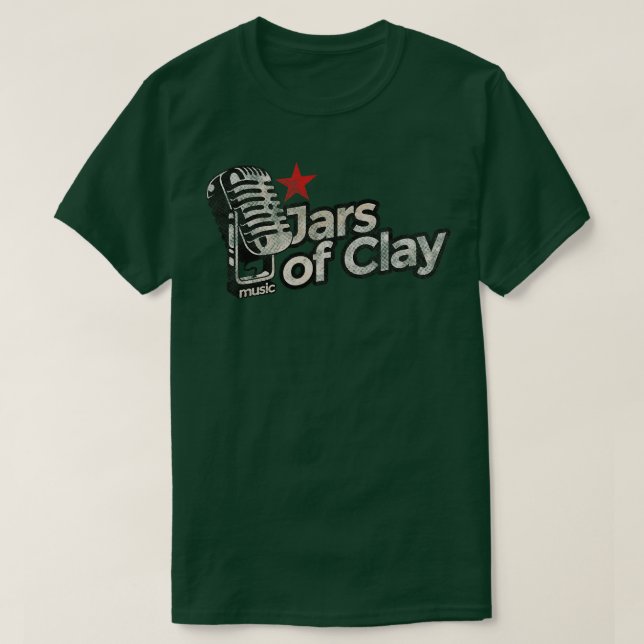 Camiseta Jars of Clay Vintage TSirt (Frente do Design)