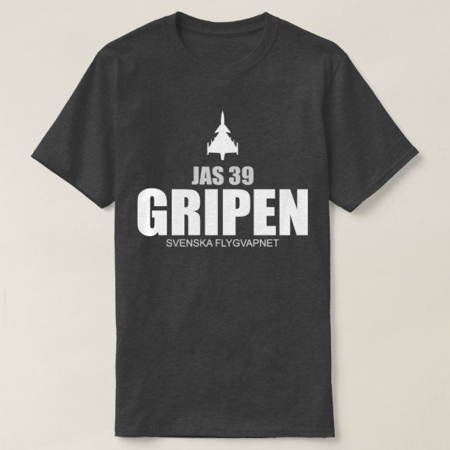 Camiseta JAS 39 Gripen  (Frente do Design)