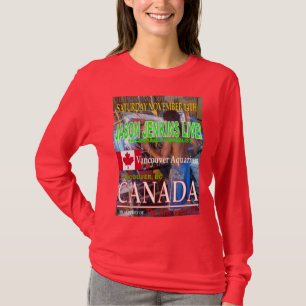 CAMISETA JASON JENKINS AO VIVO NO CANADÁ