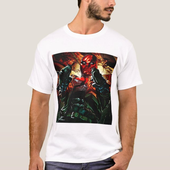 Camiseta Jason Todd Red Hood (Frente)