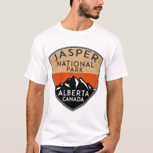 Camiseta JASPER ALBERTA CANADÁ Esqui Montanha Montanha