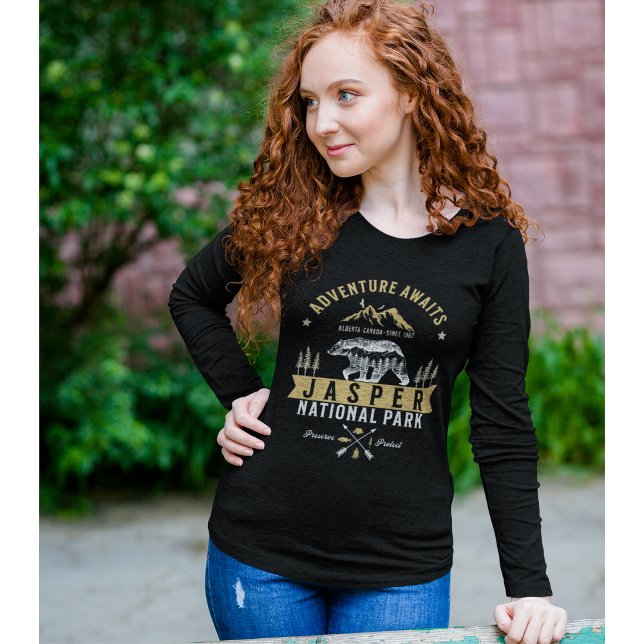 Camiseta Jasper National Park Alberta Canada (Criador carregado)