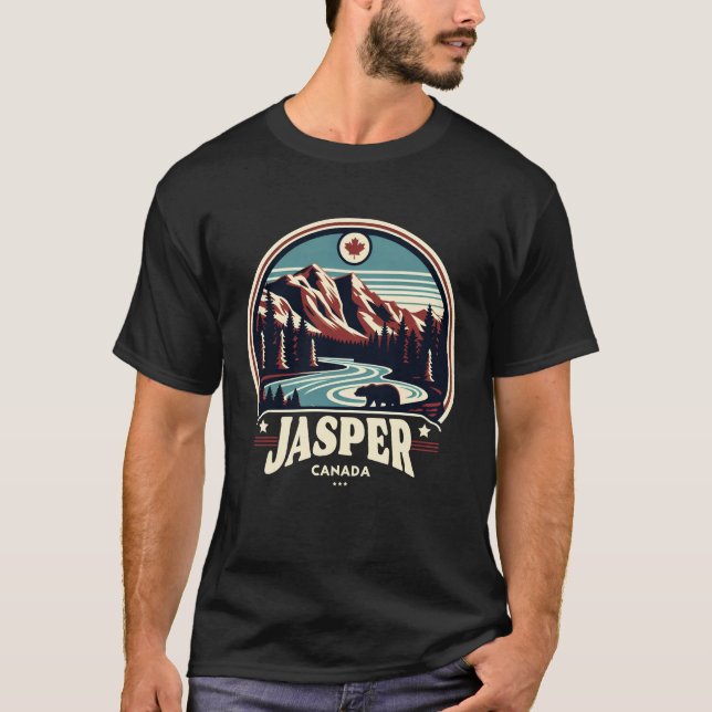 Camiseta Jasper National Park Alberta Canada presentes (Frente)
