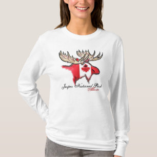 Camiseta Jasper National Park Alberta Canadá senhoras hoodi