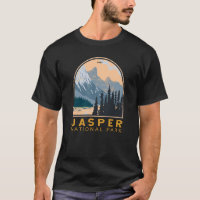 Jasper National Park Canada Viagem Art Vintage