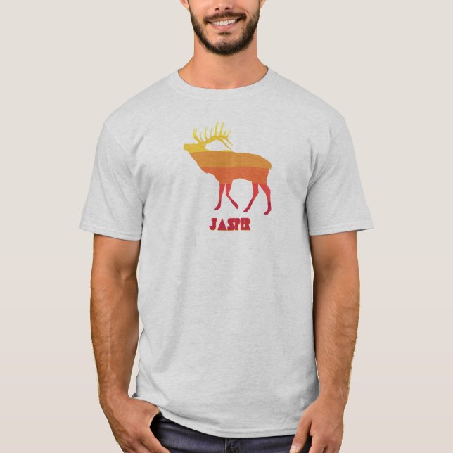 Camiseta Jasper National Park Elk (Frente)