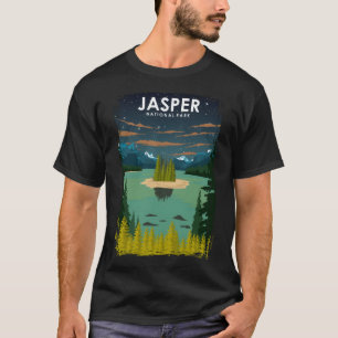 Camiseta Jasper National Park Vintage - Viagem de retrô mín