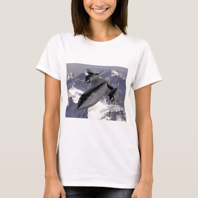 Camiseta Jato de Combatente Supersônico (Frente)
