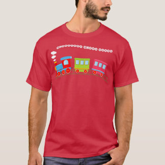 Camiseta Jato de locomotiva do comboio ferroviário