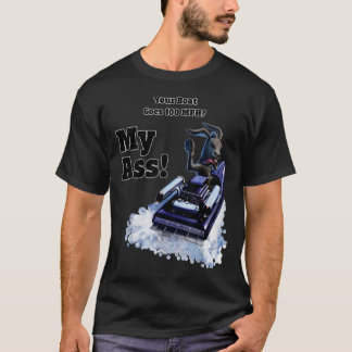 Camiseta Jato engraçado ou bote de energia