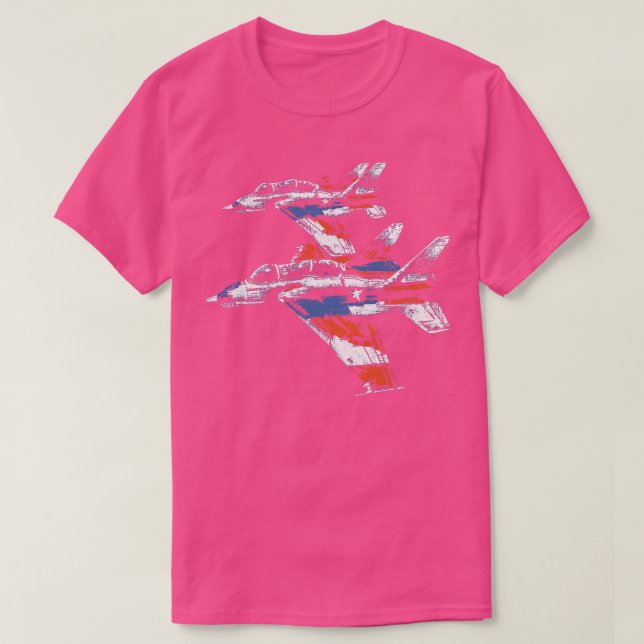 Camiseta Jatos de Combatente Americano (Frente do Design)
