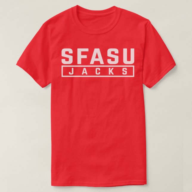 Camiseta jatos de sfasu branco TSirt clássico (Frente do Design)