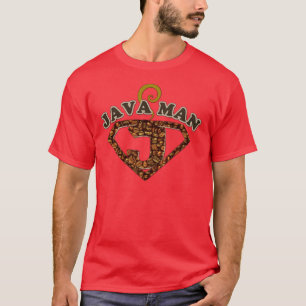 Camiseta Java Man Coffee Humor T Shirt