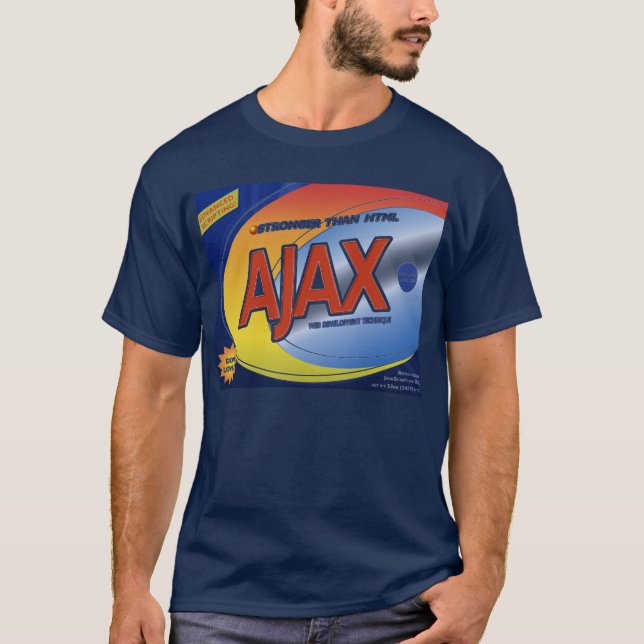 Camiseta Javascript assíncrono e XML (Frente)