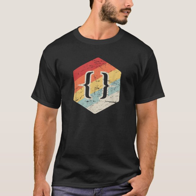 Camiseta JavaScript e CS HTML do desenvolvedor da Web da Re (Frente)