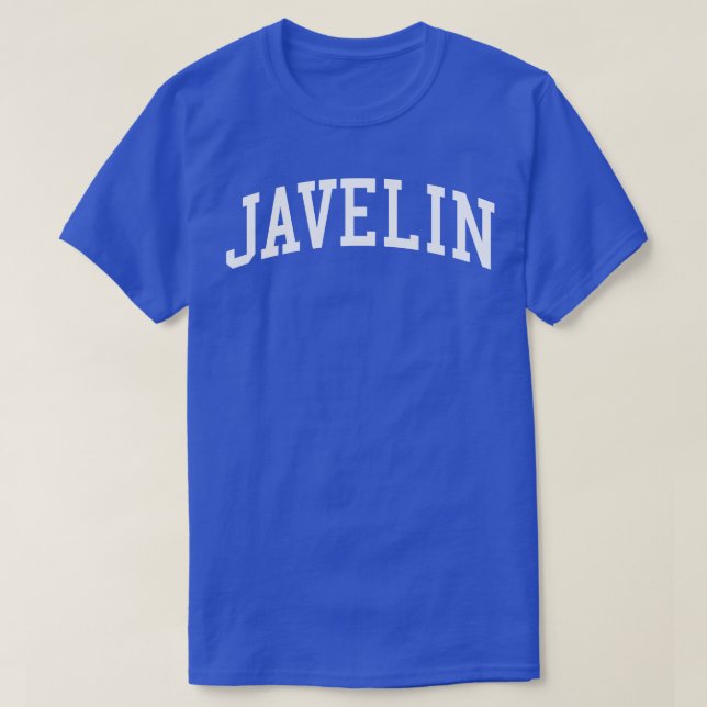 Camiseta Javelin Thrower Track e Field Coach Throwing Coa (Frente do Design)