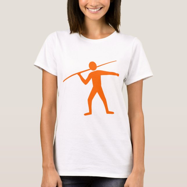 Camiseta Javelin Trower - Laranja (Frente)