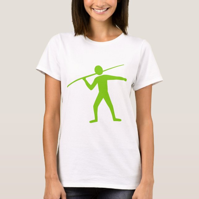 Camiseta Javelin Trower - Verde marciano (Frente)