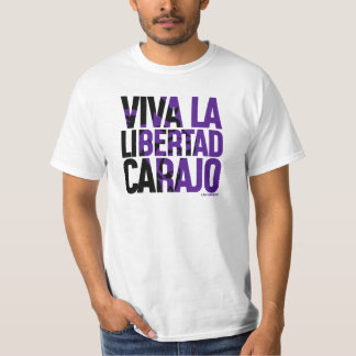 Camiseta Javier Milei Viva La Libertad Carajo Remera Shirt